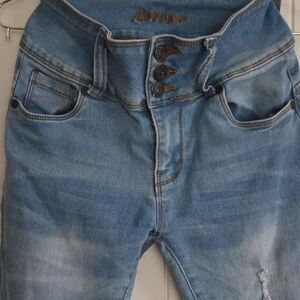 BAMBOO  High Rise Light Jeans Skinny Size 5/6